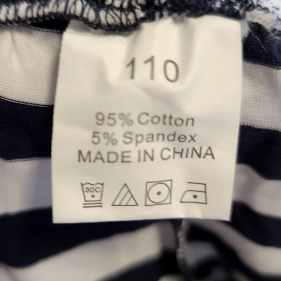 Gold Treasure Toddler Size 4T Boat & Striped Drawstring Shorts 2 Outfit Set - Picture 3 of 5